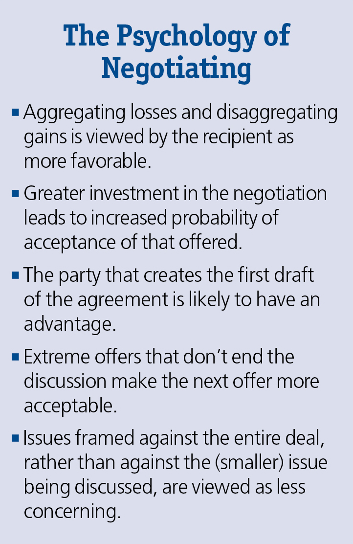 The Psychology of Negotiating Draft Day